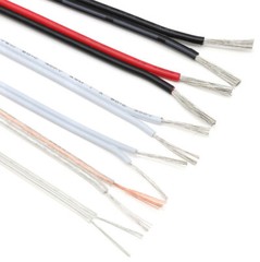 UL2468 Tinned Copper 2-Core/6P~12P Stranded Wire Flat Ribbon Cable ALL SIZE