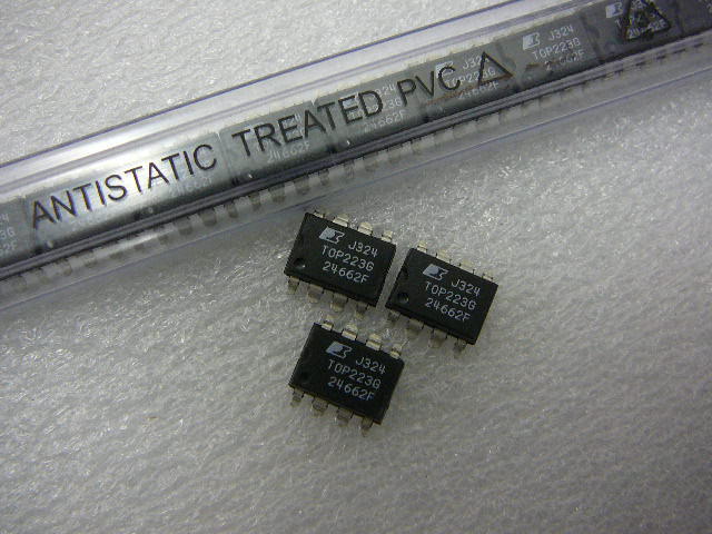 TOP223G AC/DC Converter 15W 85-265 VAC 25W100/115/230 VAC **NEW** Qty.3