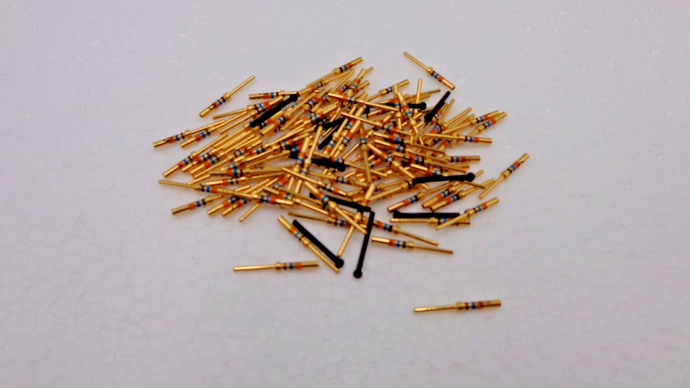 *Lot of 100* BENDIX 10-251415-725 Supersedes Gold Plate Pins. FREE SHIPPING!