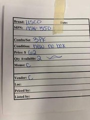 3 PK ILSCO ASN-350 Aluminum Compression Sleeve for 3/0–350 kcmil Conductors