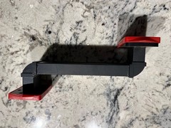 RIGID 90 Degree Angles Waveguide Black w/Red Caps 2.5″ Ends Untested