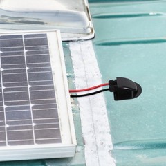 2 Count Rv Roof Wire Gland Solar Panel Cable Organizer Dual Holes Entry Double