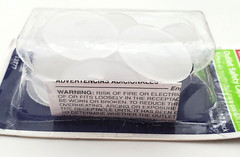 Lot of 14 Packs Leviton 12777 Pack of 12 Clear Receptacle Outlet Safety Caps
