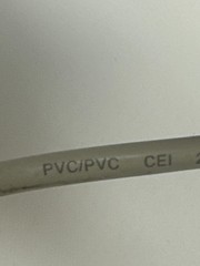 2-Wire Cable 5250914 Female Plug PVC-CEI-2022 2×0.25mm – New Fast Ship