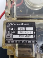 NZM 9-315 Klockner Moeller W/ ZM 9-315 Circuit Breaker 315A *NEXT DAY OPTION*