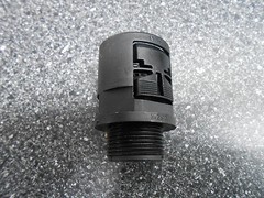5 x REIKU PAGOB-23M25 CONDUIT STRAIGHT CONNECTORS WITHOUT SEAL MALE THREAD