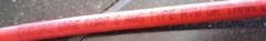 6 awg red mtw thhn thwn-2 copper wire encore superslick sold by the foot