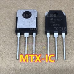 MTX-IC 10X FDA24N40F Trans MOSFET N-CH 400V 23A 3-Pin(3+Tab) TO-3PN Tube