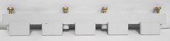 Wöhner 01915 Universal Busbar Support System 5-Pole 40mm Wohner Bus Bar