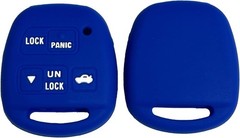 Remote Key Fob Cover Case Protector for Lexus LX470 LS400 LS430 RX Color: Blue