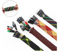 BRAIDED CABLE SLEEVING SHEATHING – AUTO ELECTRICS WIRE HARNESSING, MARINE 3~25mm