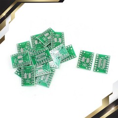20 PCS SOP16 SSOP16 TSSOP16 to DIP16 Two Sides PCB Adapters 1.27/0.65mm