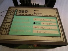 (2) Gettys 360 Axis Drives / Servo Drives For Parts.