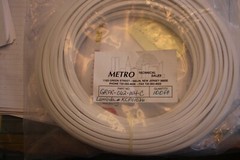 GRFR-062-WH-C-Extruded edging White Flame Retardant Polyethylene, T & B 100ft
