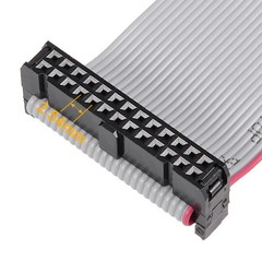 IDC 26 Pins Connector Flat Ribbon Cable Female Connector 30cm 2.54mm Pitch,5pcs