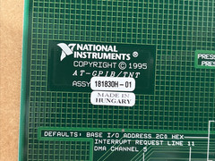 776786-51 National Instruments AT-GPIB/TNT interface board 181830H-01