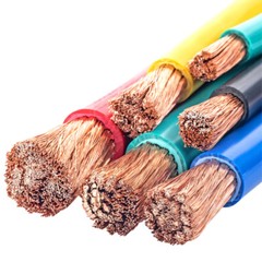 RV Single Copper Core Flexible Stranded Thin Wall Wire 0.3mm²~6mm² Conduit Cable