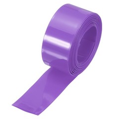 Battery Wrap 30mm Flat 21ft PVC Heat Shrink Tube Wraps Purple