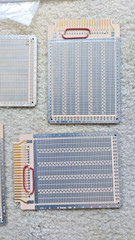 Vtg Electronic Breadboards Misc. lot (9) solder single double sided edge DIY
