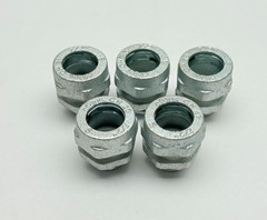 Lot Of 5, CPR1 Eton, 1/2″ Threadless Compression Rigid Conduit Connector