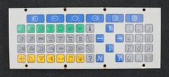 Arburg / Griesbach Selogica membrane keyboard SN 159.851 board 10010186