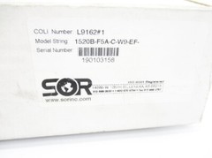 SOR 1520B-F5A-C-W9-EF 110VAC 0.9A 5000PSI 400’F NSMP