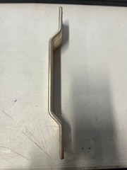lot of 7 10″ busbar already bent and punched 4 oval holes each side see pictures