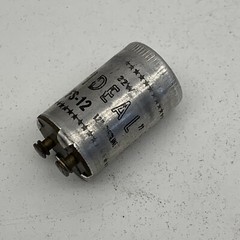 (4-Pack) Vintage Ideal FS-12 Fluorescent Light Bulb Starter 32W Made in USA
