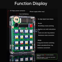 LED Digital Tube Display Calculator Electronic DIY Kit Soldering Practice Parts