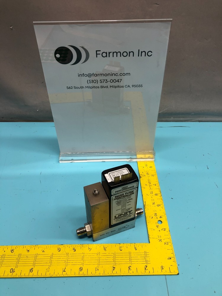 Unit Instruments UFC-1500A Mass Flow Controller, Range: 1 SLM ,Gas N2, 173817