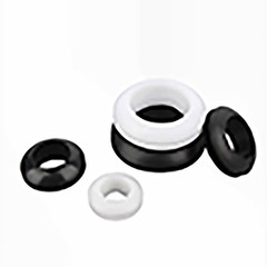 Open Grommets Black/White Rubber Wiring Ring Blind Plug Bung 3mm 4mm 5mm~90mm