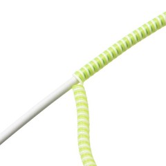 Spiral Cable Protector for USB Cord Sleeve 4.6 Feet Each Pink,White,Green,Black