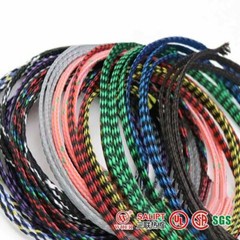 Φ4mm/8mm/12mm PET&PP Cotton Yarn Mixed Braided Cable Sleeving/Harness/Sheathing