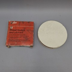 Lot of 2 Scotch – Glass Cloth Electrical Tape/Tin # 27 & Thread Sealant # 48