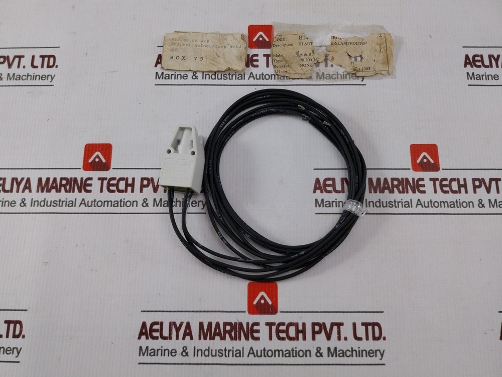 BARTEC 07-1541 Starter Lamp Holder 1 Meter AC 250V/4A