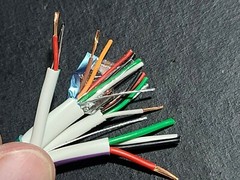 Vertical Cable 214-2325 18/4C+22/3P+22/4C+22/2C Riser Access Control Green /50ft