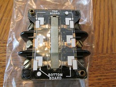 NEW LOT OF 3 Furnas 46ZBE12 Contact Block 600 Volts 3 Poles 1 NO 2 NC E12 10A
