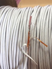 ( 313 FT ) M27500B20WJ1G24 20Awg 1/C 19/32 Silver Plated Special Aircraft Wire