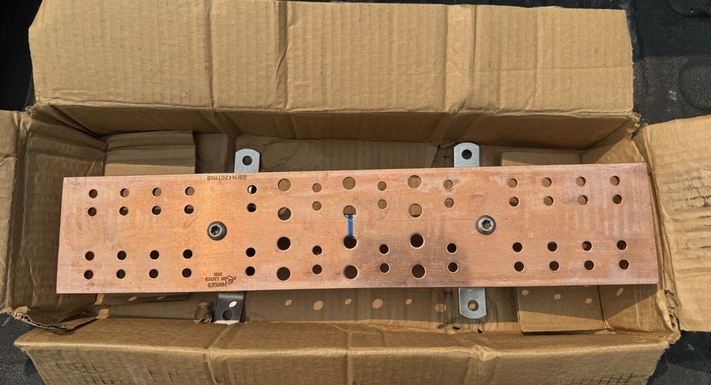 GBI14420TMGB HARGER 1/4X4X20 Copper Ground Bar New