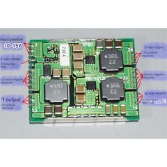 10-15V 12V to 1V/1.1V/3.3V 3A Triple Output RD-0777D Japan DC-DC Power Module