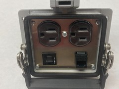 Mencom DP-RJ45-R-32 Panel Interface Connector Module, Duplex Outlet