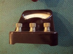Electrical Voltage Gauge 2 Pcs. Allen Voltmeter, WM Welch Scientific A.C. Ampere