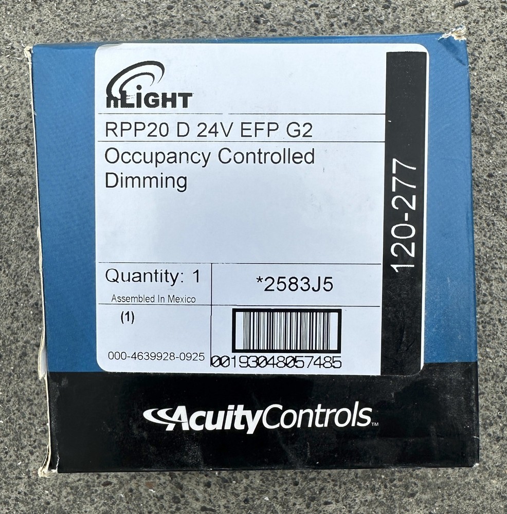 **NEW** Acuity Controls nLight Air – RPP20 D 24V EFP G2 – Dim Power Pack 0-10v