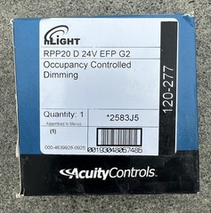 **NEW** Acuity Controls nLight Air – RPP20 D 24V EFP G2 – Dim Power Pack 0-10v
