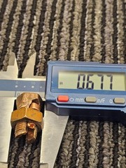 (QTY 15) PUC S-4 16-4 SOL CU DB: Penn-Union Copper Split Bolt Connector