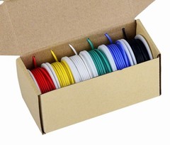 High-Performance Silicone Rubber Wire – 100 Strands – 600V Rated, 23ft Lengths