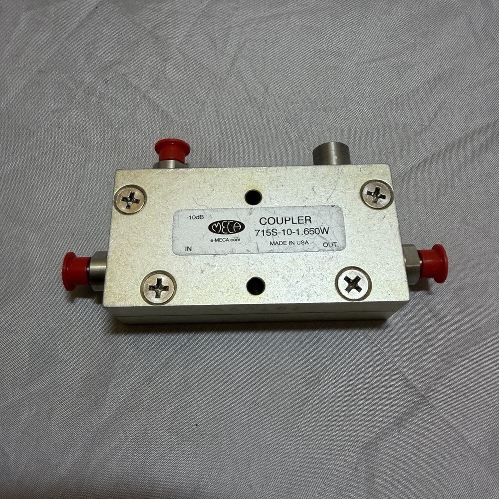 Meca Coupler 715S-10-1.650w Directional Coupler SMA -10 dB – Made in USA