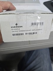 Emerson DIN RAIL TERMINATION KIT, REPLACEMENT EP-8301-A(461)
