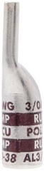Polaris AL3/0-38, 3/0 AWG, 3/8″ Stud, Aluminum, 1-Hole, Compression Lug, 1 pc