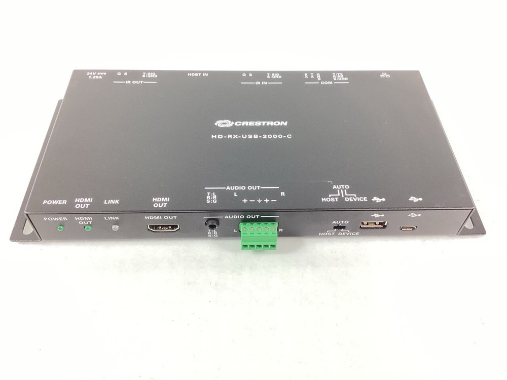 Crestron HD-RX-USB-2000-C HDMI Over CATx Receiver